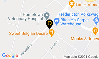 Enterprise Rent-A-Car in Fredericton map