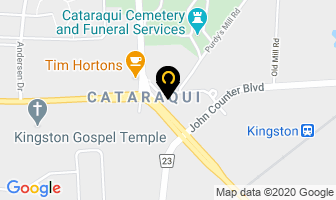 Enterprise Rent-A-Car in Kingston map