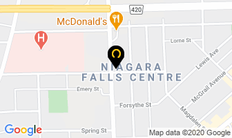 Enterprise Rent-A-Car in Niagara Falls map