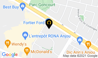 Enterprise Rent-A-Car in Brantford map