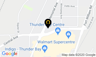 Enterprise Rent-A-Car in Thunder Bay map