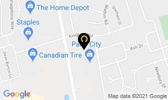 Enterprise Rent-A-Car in Fort Saskatchewan map