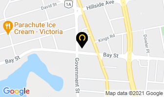 Enterprise Rent-A-Car in Victoria map