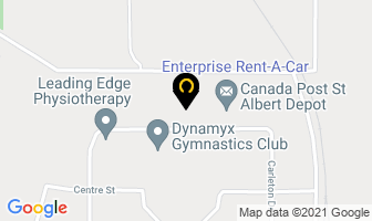 Enterprise Rent-A-Car in St. Albert map