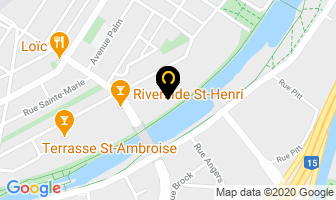 Entrainement Epicentre in Brantford map