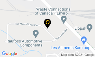 Entrepex in Repentigny map