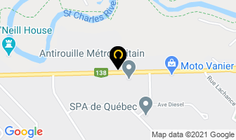 Entreposage Hamel in Ville de Québec map
