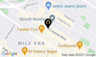 Entreprise Markovich Inc in Montreal map