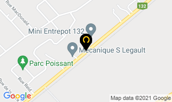 Entreprise Pro-Forme in Beauharnois map