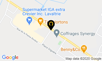 Entreprise R M Auclair in Lavaltrie map