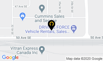 Environmental Glass Service Ltd in Calgary map