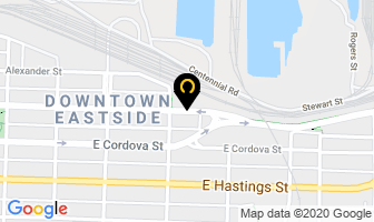 Eos Lightmedia Corporation in Vancouver map