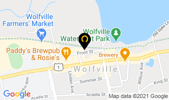 Eos Natural Foods in Wolfville map