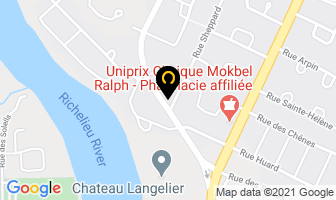 Epicerie Guertin in Sorel-Tracy map
