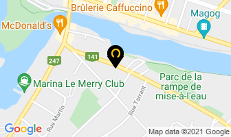 Epicerie Lussier Inc in Magog map