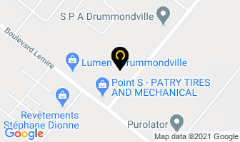 Equifab Inc in Drummondville map