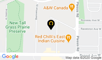 Equinox Industries Ltd in Winnipeg map