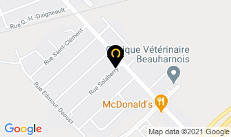 Equipack in Beauharnois map