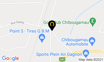 Equipements Sigma Inc in Chibougamau map