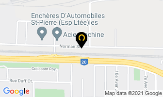 Equipments D'incendie Wildfire Inc in Lachine map