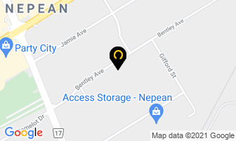 Eramo Holdings in Guelph map
