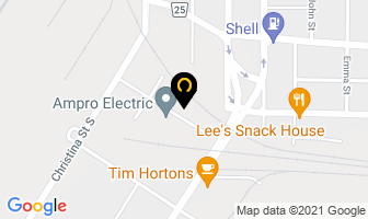 Eriks Industrial Services Lp in Sarnia map