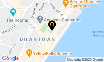 Erin's Pub in St. John's map