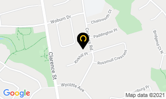 Ernest Bianchi Chartered Accountant in Vaughan map