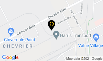Ernie's Auto Service in Winnipeg map