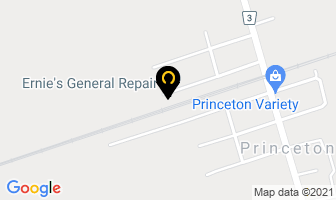 Ernie's General Repair in Princeton map