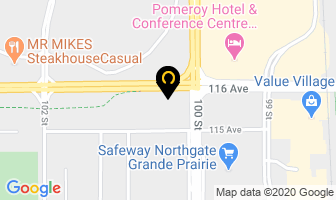 Ernie's Sports Experts in Grande Prairie map