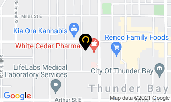 Eryou Barristers in Thunder Bay map