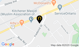 Escape Salon And Day Spa in Kitchener map