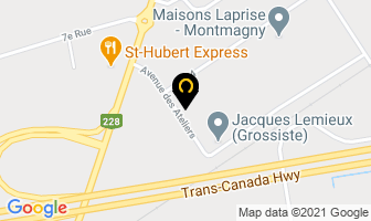 Esco Distribution Inc in Montmagny map