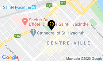 Esi in Saint-Hyacinthe map
