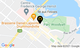 Esi Canada in Drummondville map