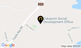 Eskasoni Social Development Office in Eskasoni map