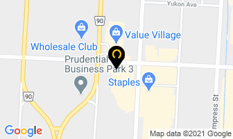 Esp Salon Sales in Winnipeg map