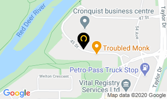 Esp Salon Sales in Red Deer map
