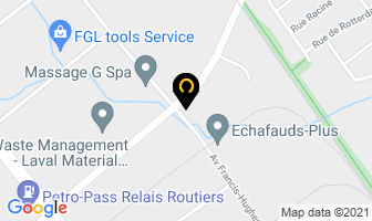 Espace Chien in Beauharnois map