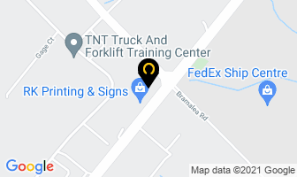 Espeut Auto Repair in Mississauga map