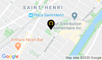 Esprit De Corps in Montreal map