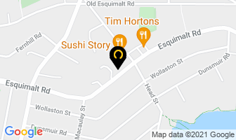 Esquimalt Treatment Centre in Victoria map