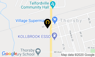 Essen Energy Group in Thorsby map