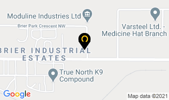 Essential Energy Services Ltd in Medicine Hat map