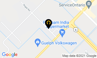 Essex Precision in Guelph map