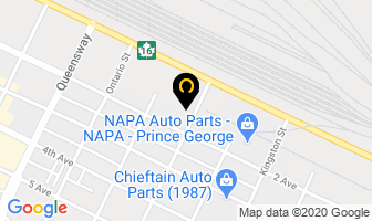 Esslinger Motors (1991) Ltd in Prince George map