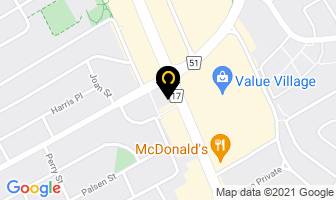 Esso in Guelph map