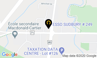 Esso in Sudbury map