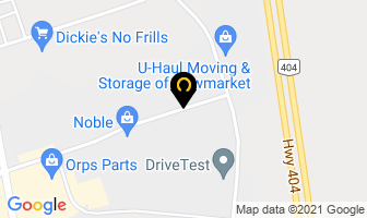 Estate Advancement in Newmarket map
